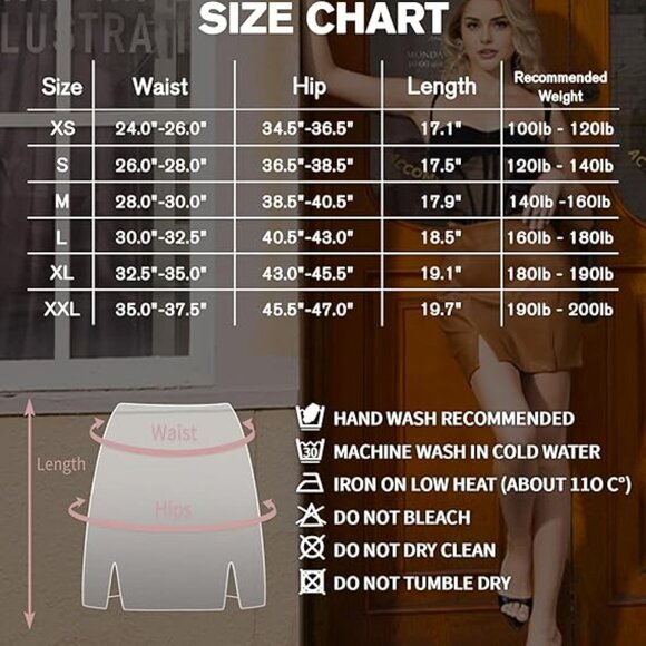 Sleek Black Mini Skirt - Picture 11 of 11